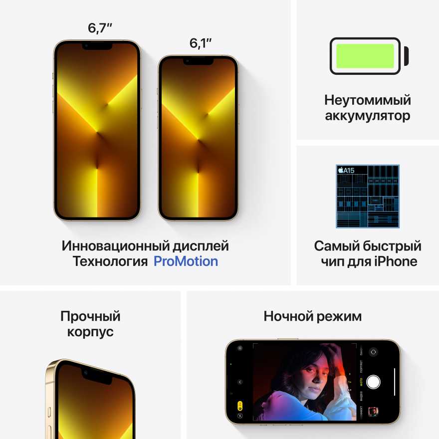 Смартфон Apple iPhone 13 Pro Max 512GB (золотой)