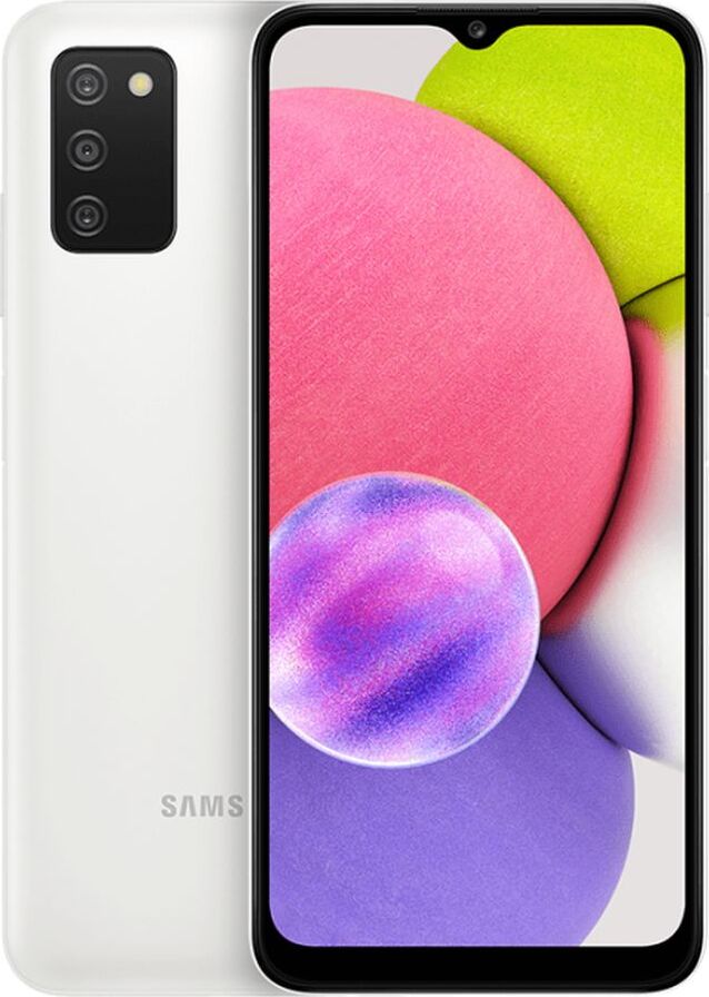 Смартфон Samsung Galaxy A03S 3/32GB Белый