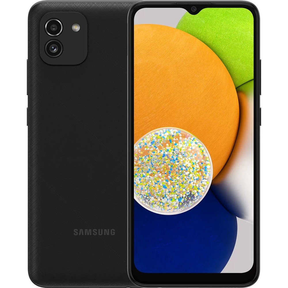 Смартфон Samsung Galaxy A03 3/32GB Чёрный
