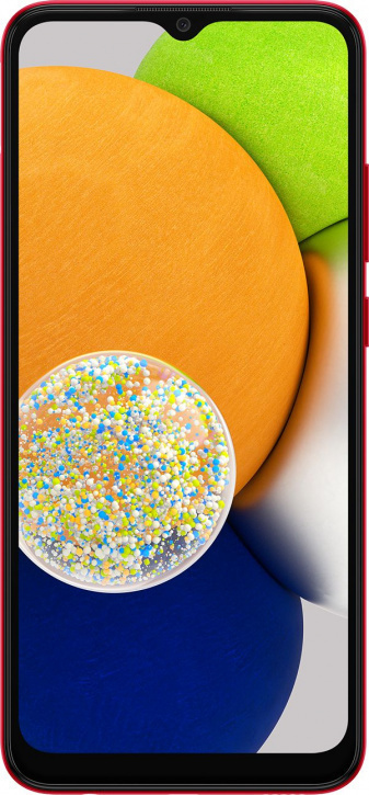 Смартфон Samsung Galaxy A03 4/64GB Красный