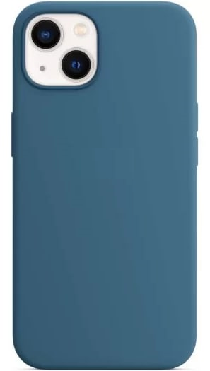 Чехол для Apple iPhone 13 Silicone Case (Темно-синий)