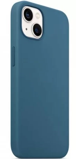 Чехол для Apple iPhone 13 Silicone Case (Темно-синий)
