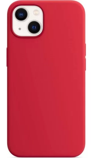 Чехол для Apple iPhone 13 Silicone Case (Красный)