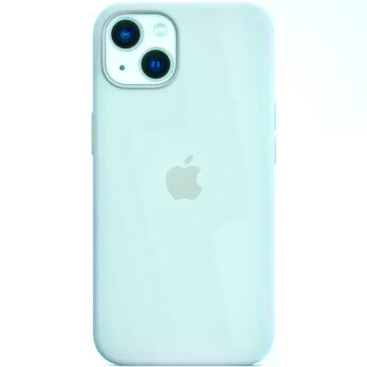 Чехол для Apple iPhone 13 Silicone Case (Салатовый)