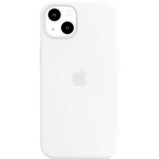 Чехол для Apple iPhone 13 Silicone Case (Белый)