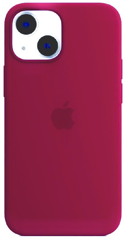 Чехол для Apple iPhone 13 Mini Silicone Case (Бордовый)