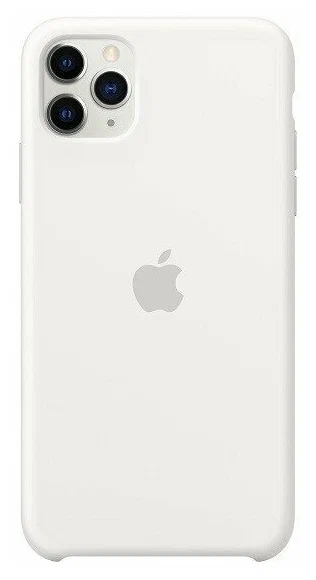 Чехол для Apple iPhone 12 Pro Silicone Case (Белый)
