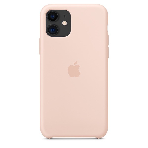 Чехол для Apple iPhone 12 Silicone Case (Розовый песок)