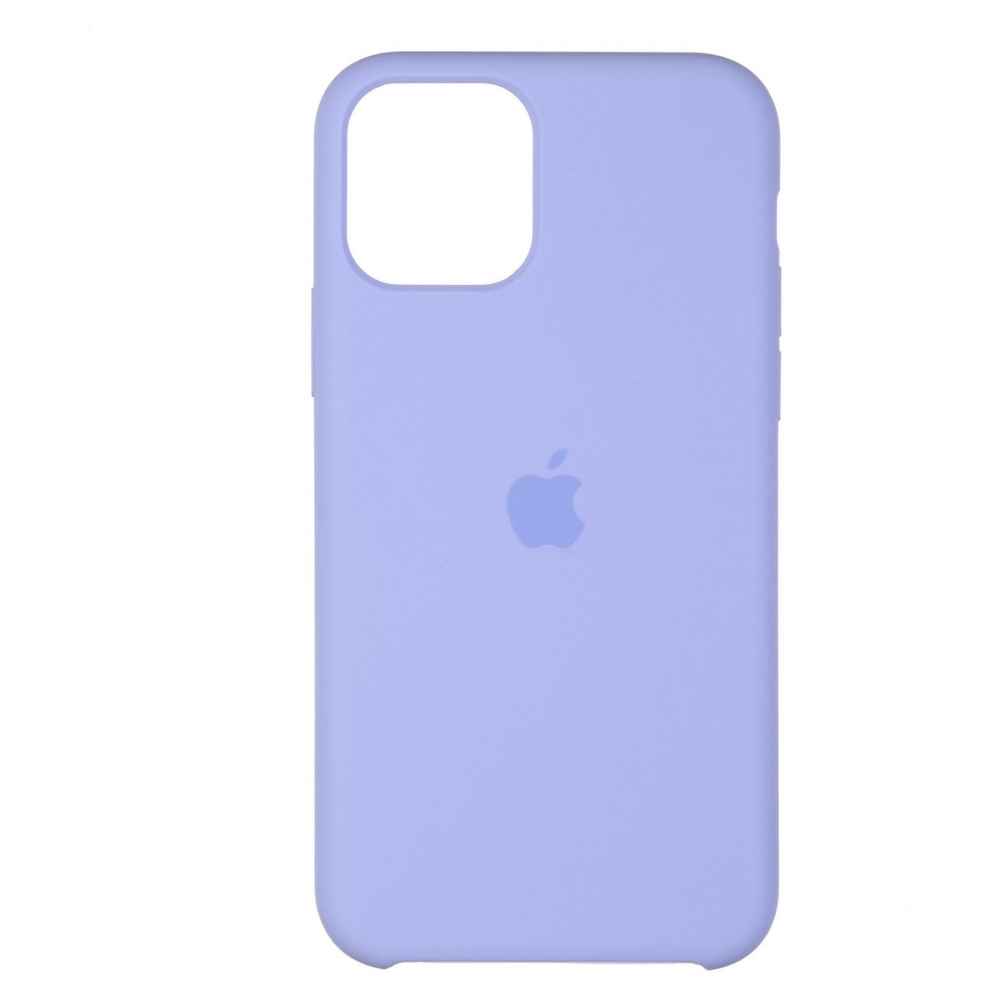 Чехол для Apple iPhone 12 Silicone Case (Лаванда)