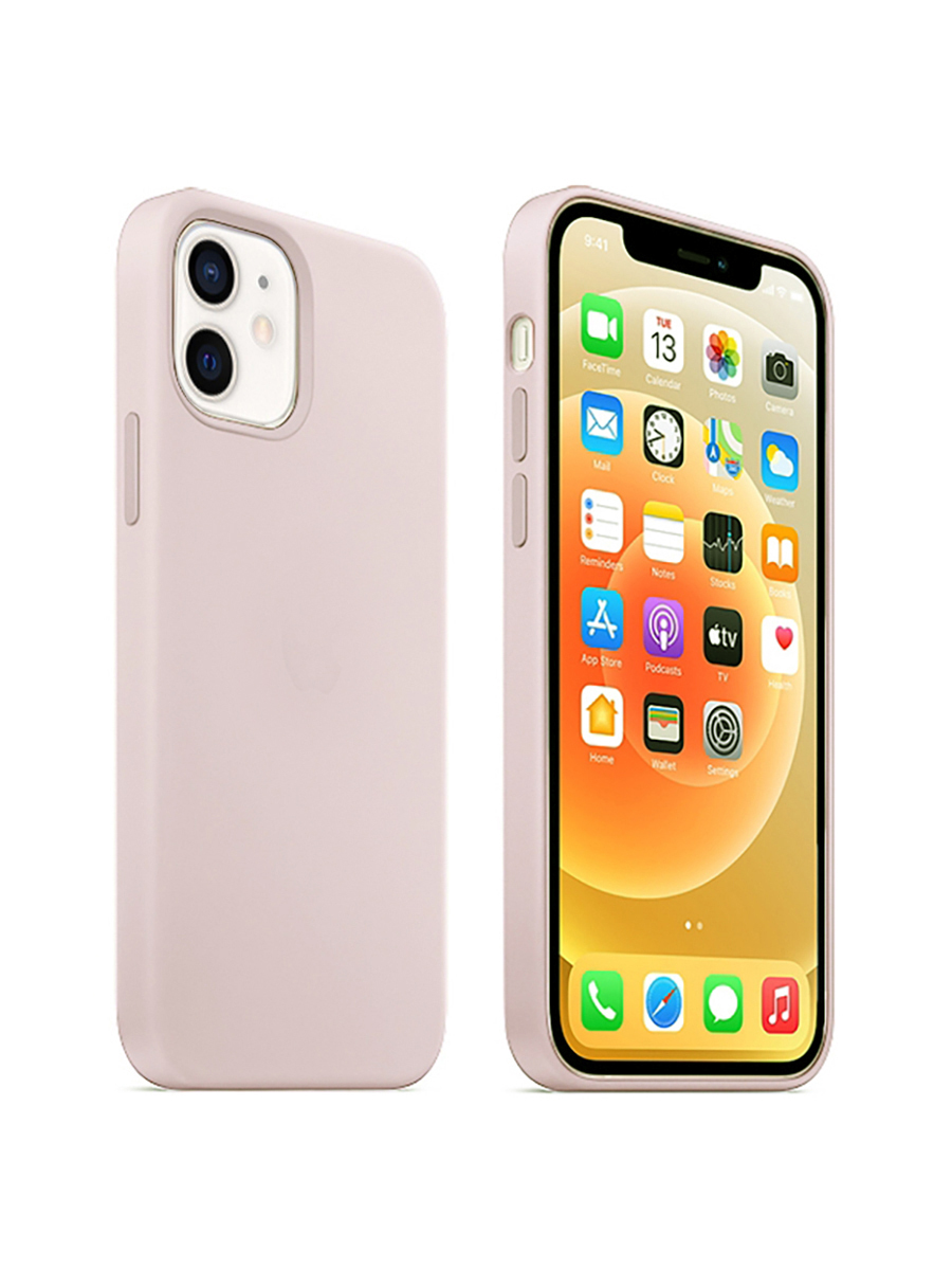 Чехол для Apple iPhone 12 Mini Silicone Case (Розовый песок)