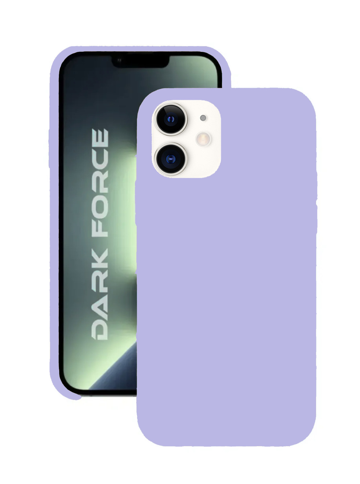 Чехол для Apple iPhone 12 Mini Silicone Case (Лаванда)