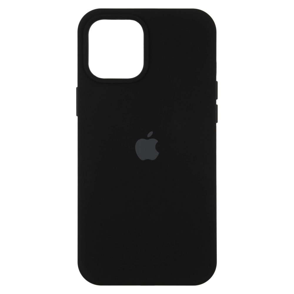 Чехол для Apple iPhone 12 Mini Silicone Case (Черный)