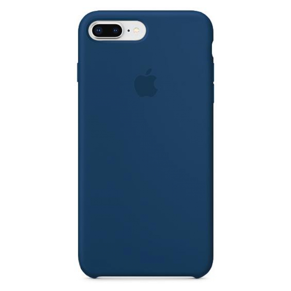 Чехол для Apple iPhone 7 Plus/8 Plus Silicone Case (Темно-синий)