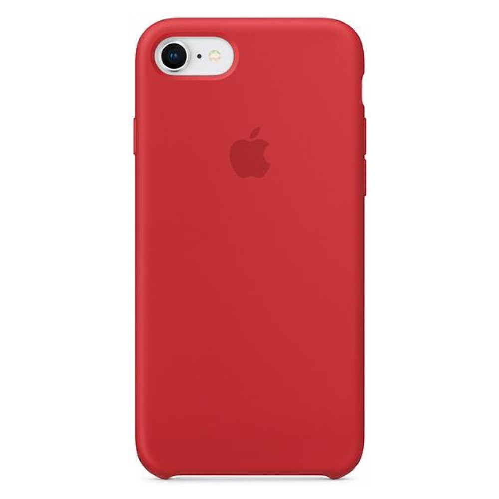 Чехол для Apple iPhone 7/8/Se2020, 2022 Silicone Case (Красный)