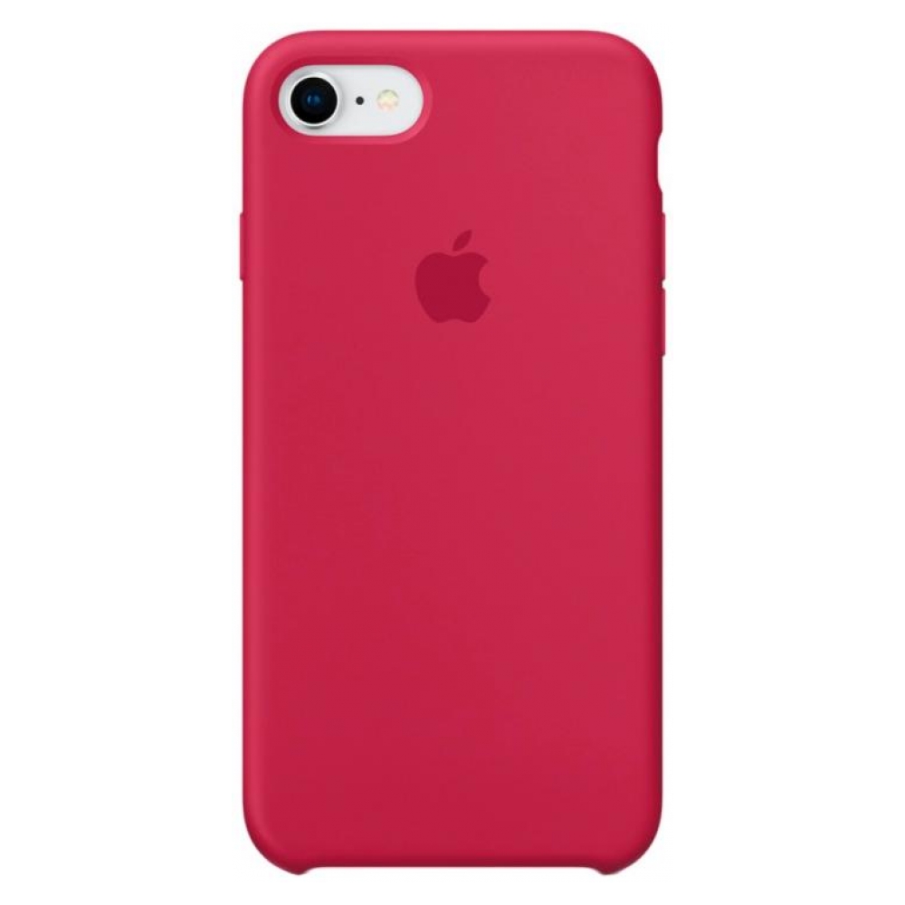 Чехол для Apple iPhone 7/8/Se2020, 2022 Silicone Case (Бордовый)