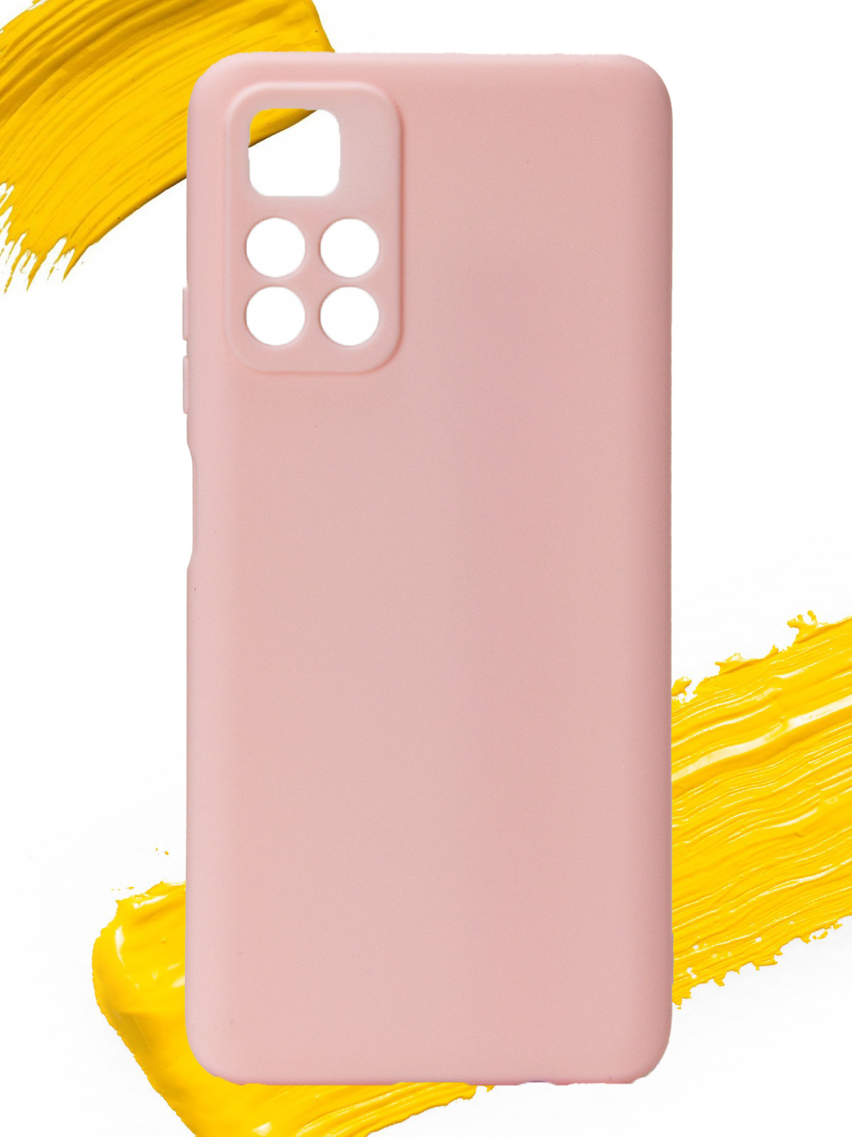 Чехол для Xiaomi Note 11 (Розовый)