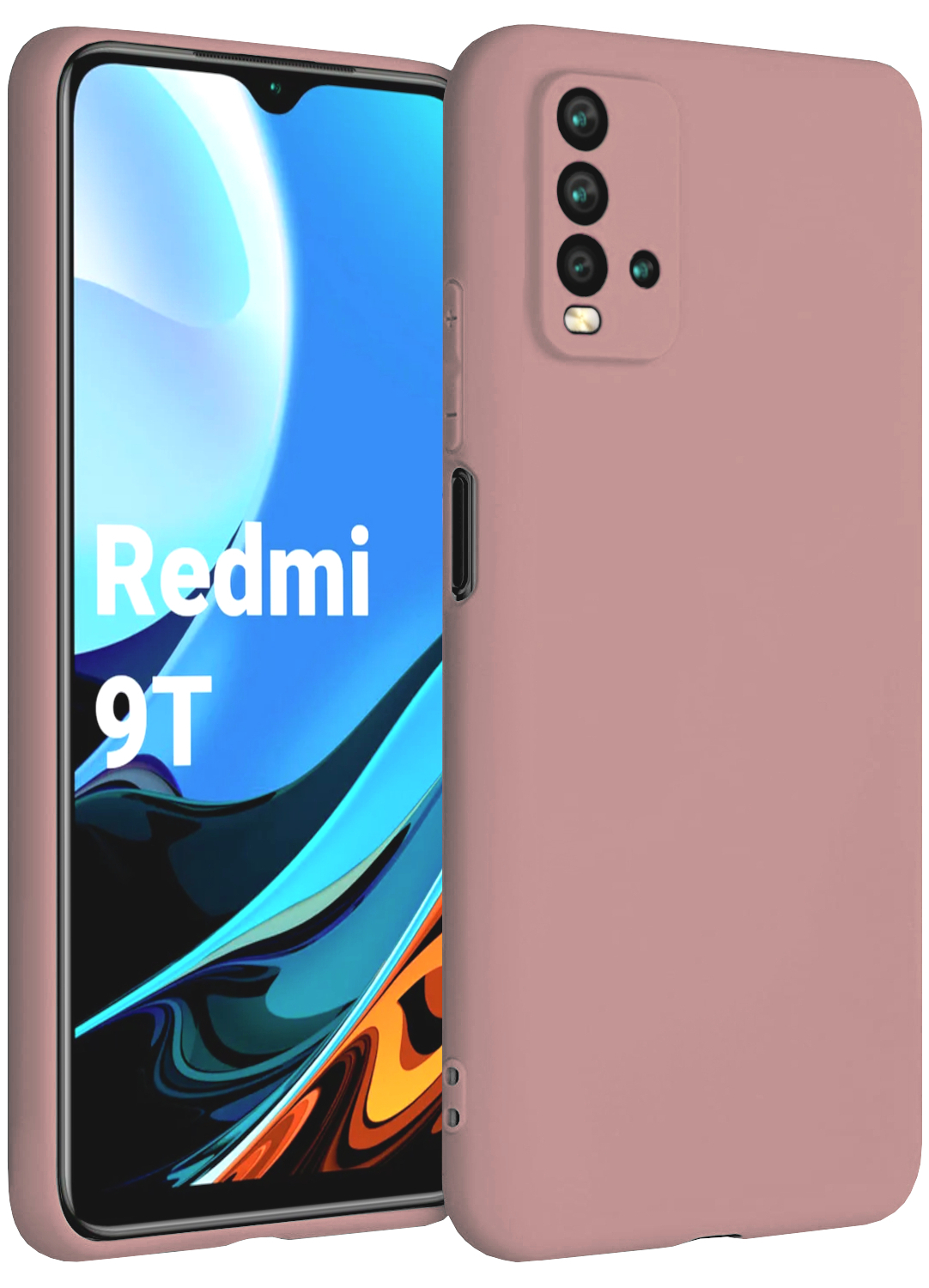 Чехол для Xiaomi Redmi 9T (Розовый)