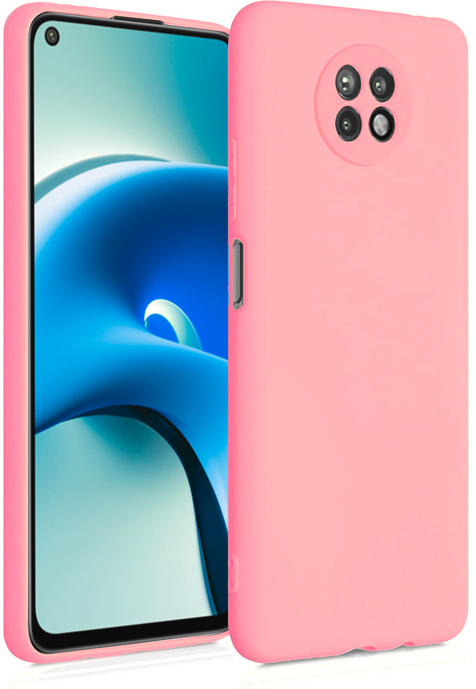 Чехол для Xiaomi Note 9T (Розовый)