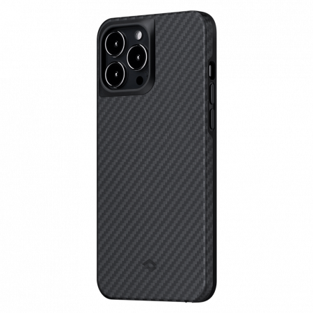 Чехол PITAKA Air Case для iPhone 13 Pro Max 6.7", черный/серый (Black/Grey Twill)