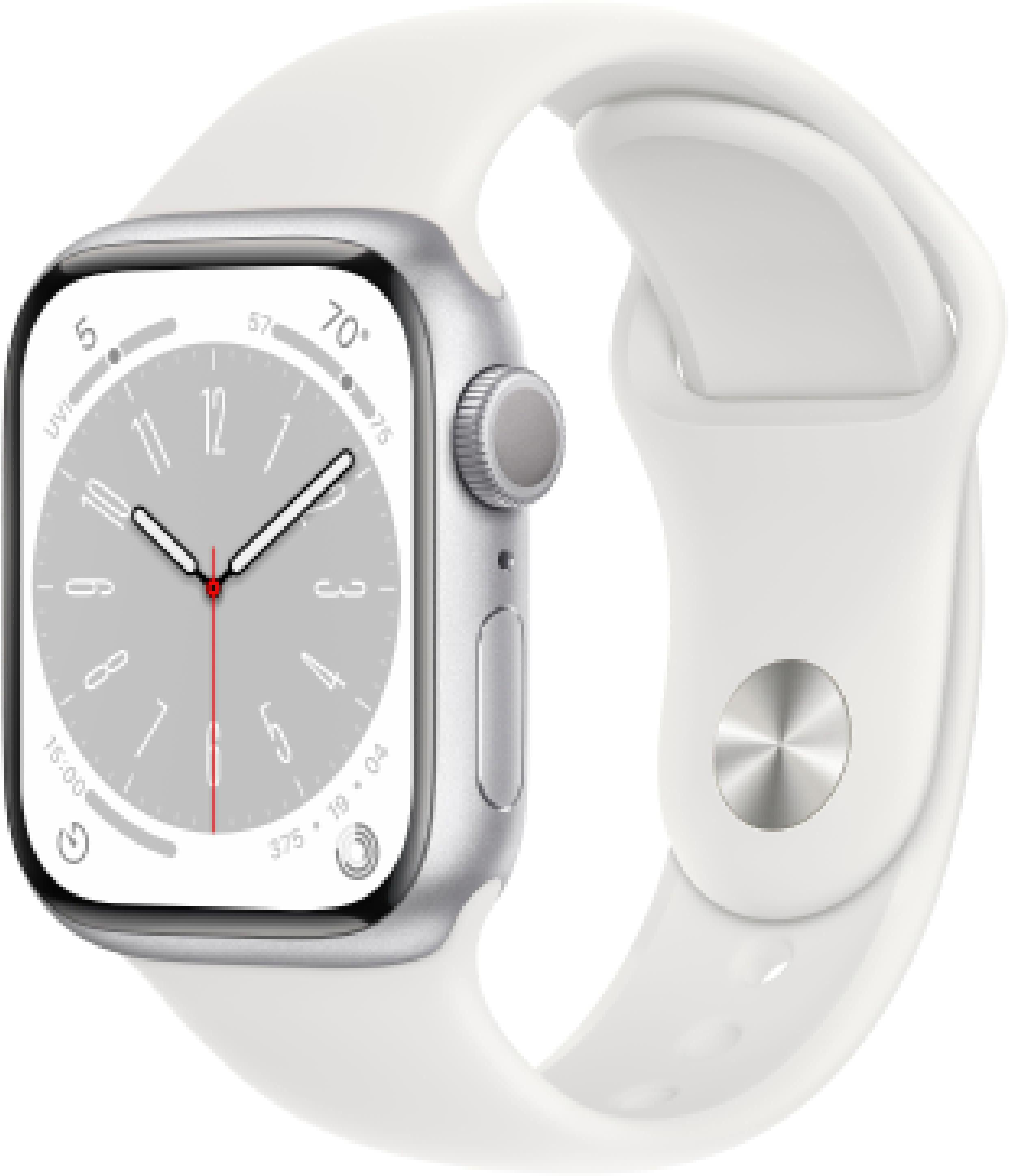 Умные часы Apple Watch Series 8 41mm корпус из алюминия Серебристый