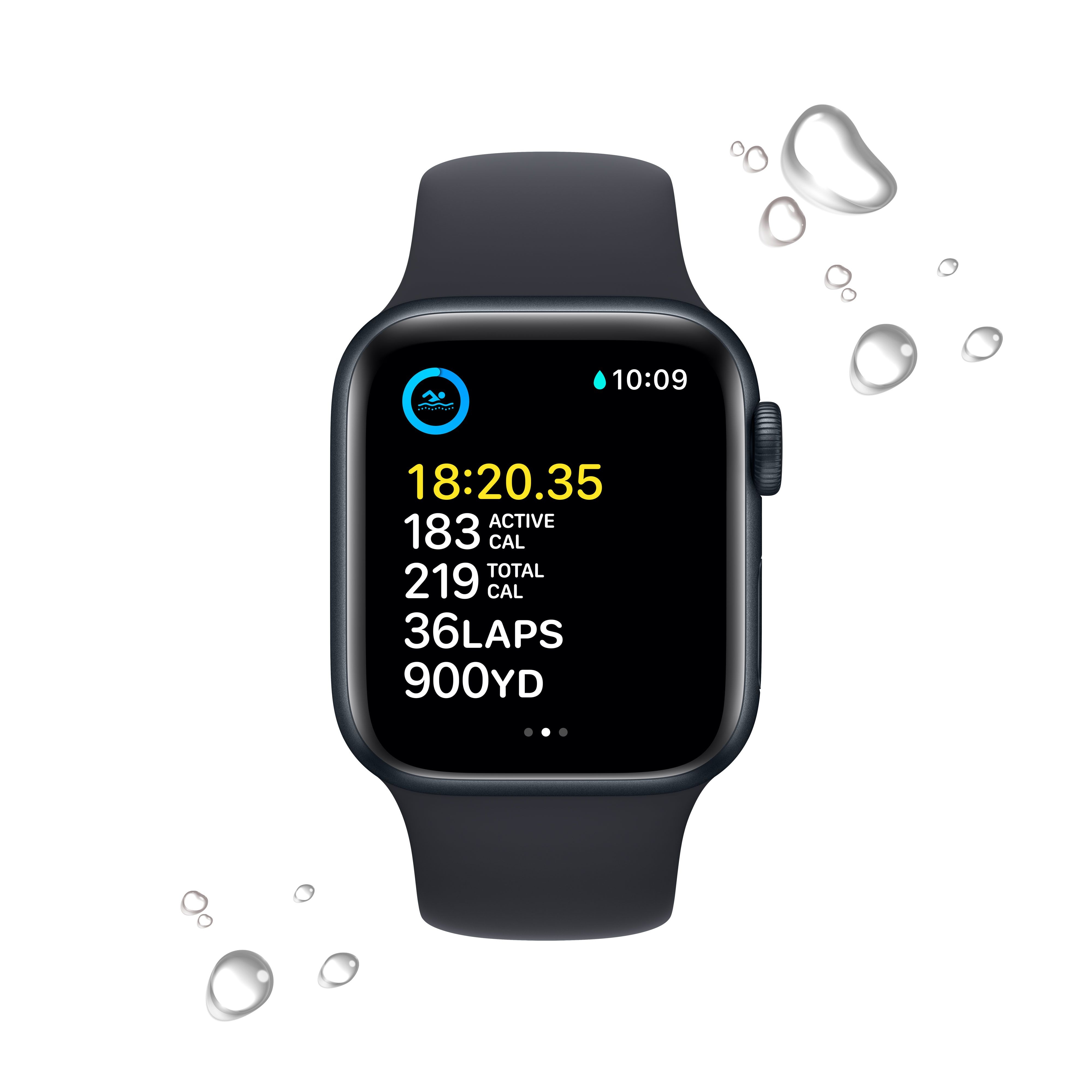 Часы Apple Watch SE2 GPS 40mm Aluminum Case with Sport Band Midnight 2022