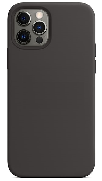 Чехол для Apple iPhone 14 Plus Silicone Case (Чёрный)