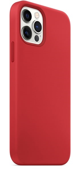 Чехол для Apple iPhone 14 Plus Silicone Case (Красный)