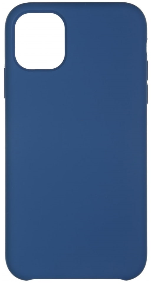 Чехол для Apple iPhone 14 Silicone Case (Тёмно-синий)