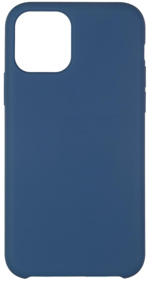 Чехол для Apple iPhone 14 Silicone Case (Тёмно-синий)
