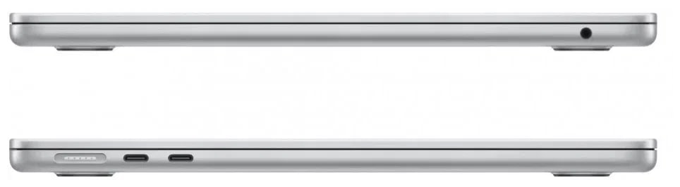 Ноутбук Apple MacBook Air 2022 13.6&quot; (2560x1664, Apple M2, SSD 256 ГБ, Apple graphics 8-core) Серебристый MLXY3