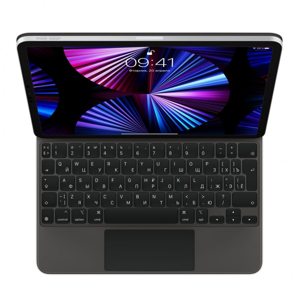 Клавиатура Apple Magic Keyboard для iPad Pro и iPad Air 11" (2021) Black (Русская гравировка)