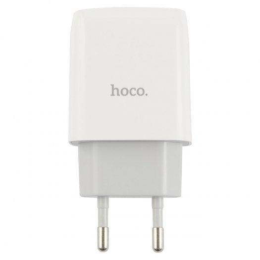 Сетевое зарядное устройство HOCO C72Q Glorious USB 18W QC3.0 White