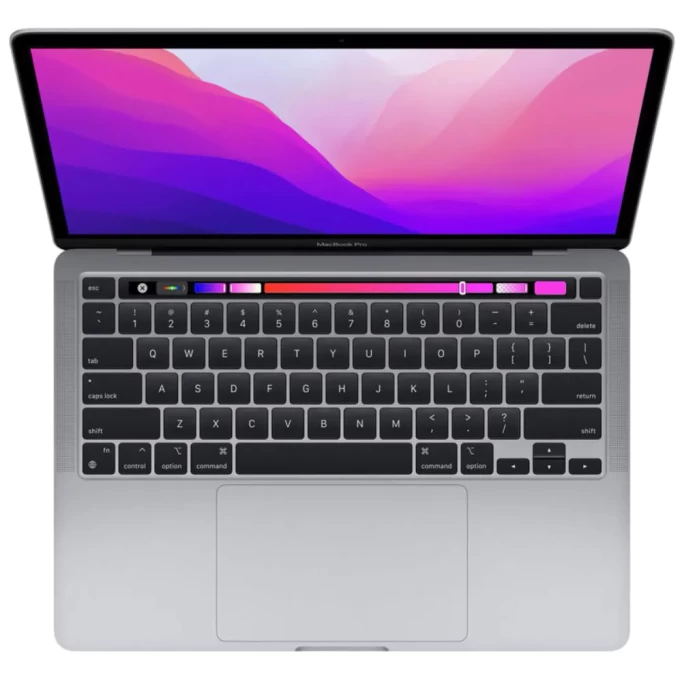 Ноутбук Apple MacBook Pro 13", (2022), MNEJ3, Apple M2, 8GB RAM, 512GB SSD, серый космос