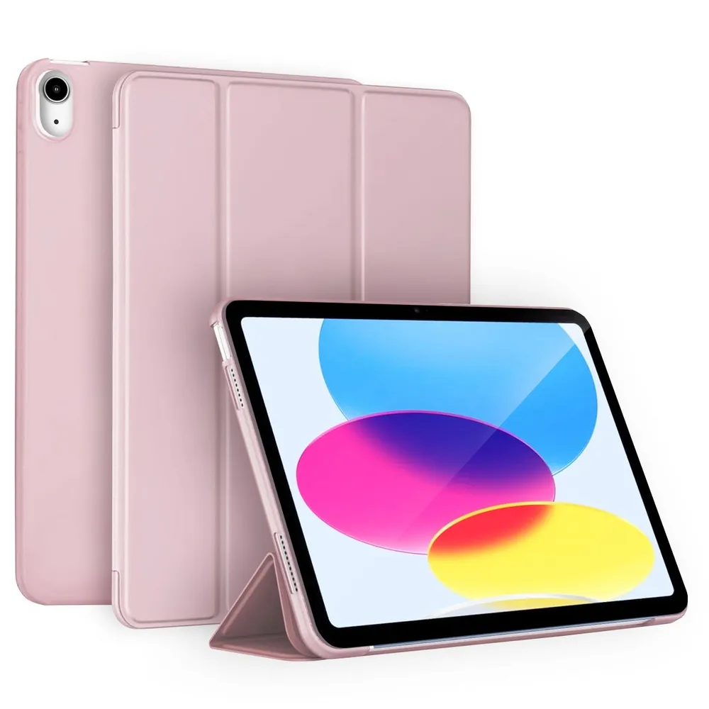 Защитный чехол книжка-подставка Smart Case для Apple iPad 10.9" (10-го поколения) 2022 года (Розовый)