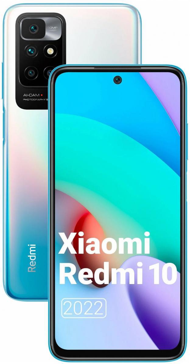 Смартфон Xiaomi Redmi 10 2022 6/128Gb Синий Global