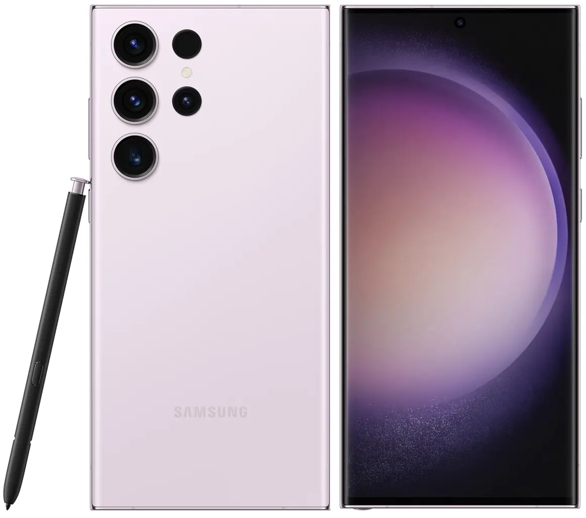 Смартфон Samsung Galaxy S23 Ultra 5G 12/256Gb Фиолетовый