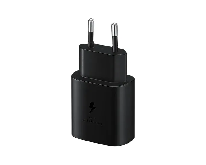 Сетевое зарядное устройство Samsung EP-TA845 + кабель USB Type-C, 45 Вт, черный