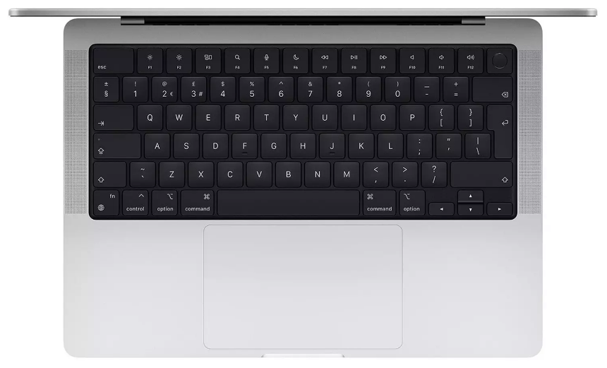 Ноутбук Apple MacBook Pro 14 2023 MPHH3 (Apple M2 Pro, RAM 16 ГБ, SSD 512 ГБ, Apple graphics 16-core, macOS) , серебристый