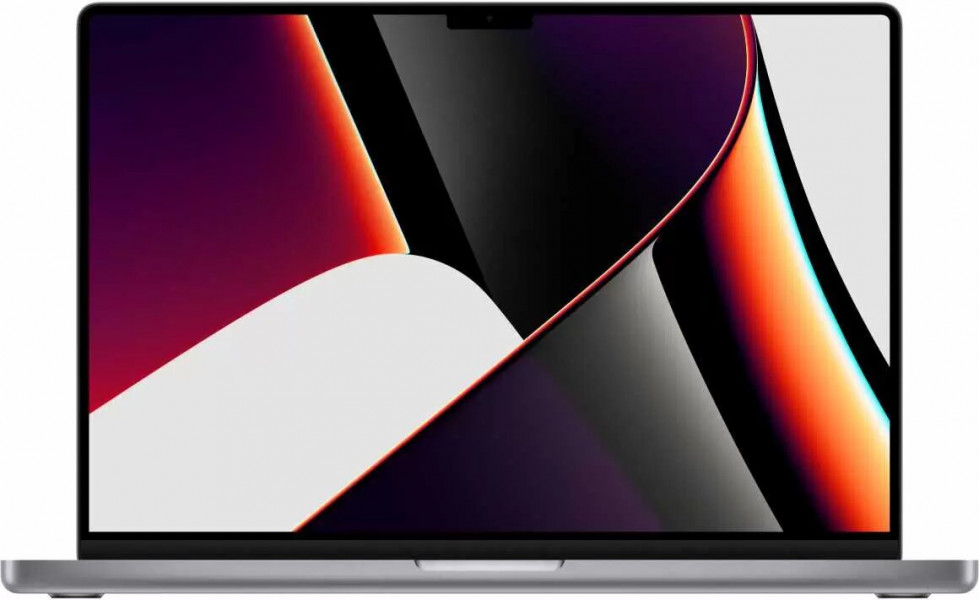 Ноутбук Apple MacBook Pro 16 (2021) Space Gray (M1 Max 10C CPU, 32C GPU/16.2"/3456×2234/32GB/1TB SSD/Wi-Fi/Bluetooth/macOS) MK1A3