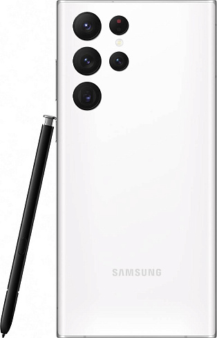 Смартфон Samsung Galaxy S22 Ultra 12/256Gb Белый фантом