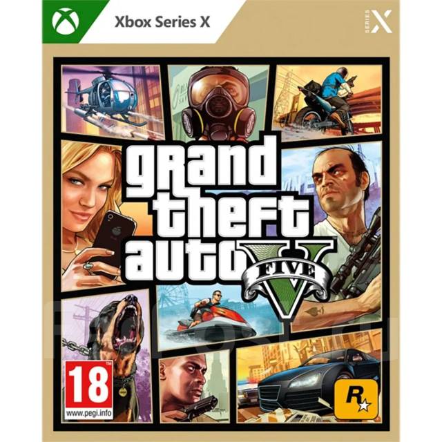 Игра для Microsoft Xbox GTA 5
