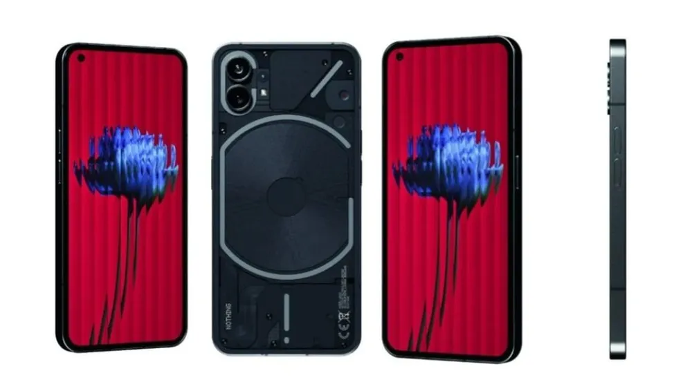 Смартфон Nothing Phone (1) 12/256Gb Черный