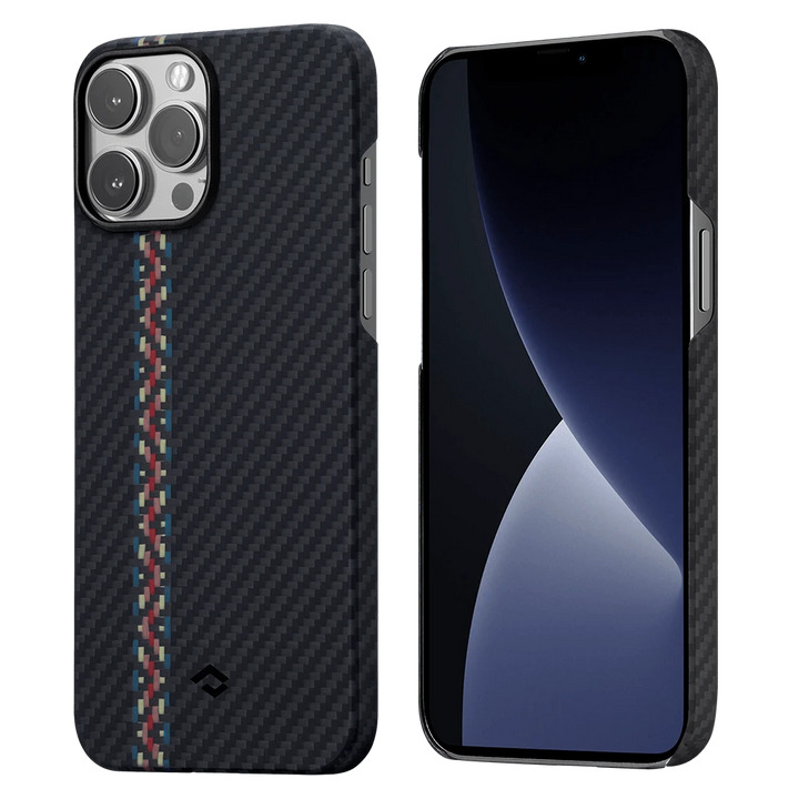 Чехол PITAKA Fusion Weaving MagEZ Case 2 для iPhone 13 Pro Max 6.7" принт рапсодия (Rhapsody)