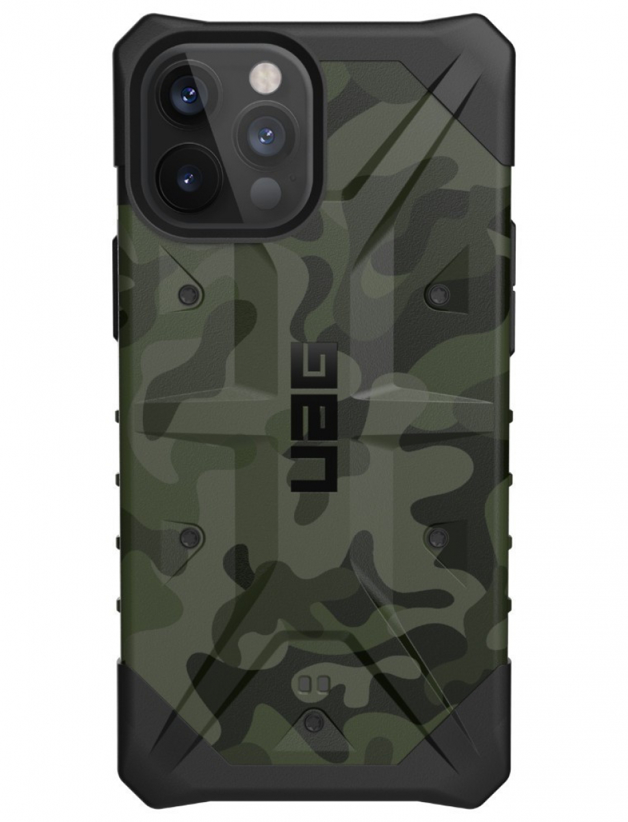 Чехол Uag Pathfinder SE Camo для iPhone 12 Pro 6.1" зеленый камуфляж (Forest Camo)