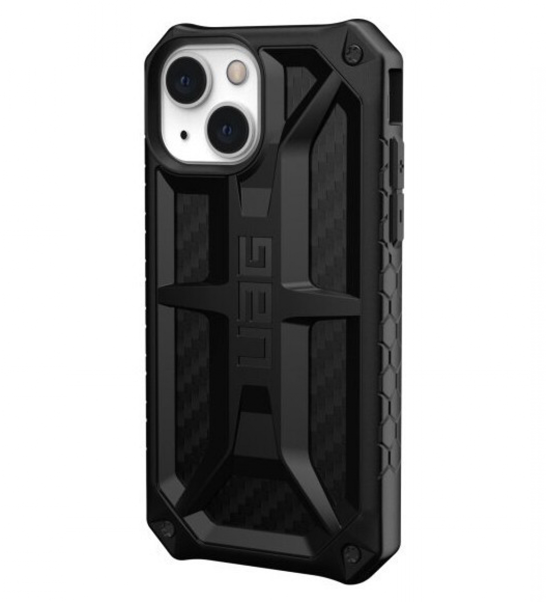 Чехол Uag Monarch для iPhone 13 mini 5.4" карбон (Carbon Fiber)