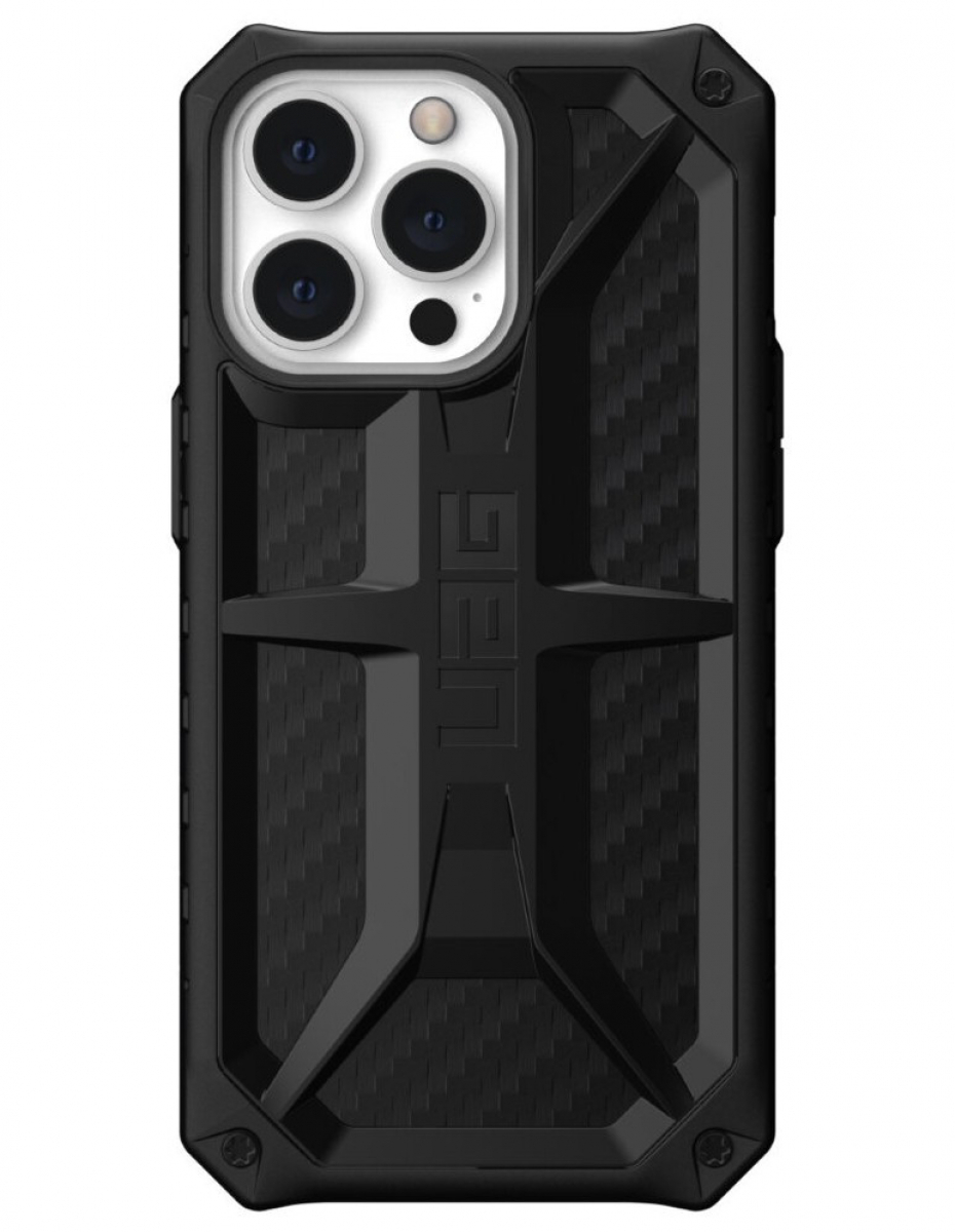 Чехол Uag Monarch для iPhone 13 Pro 6.1" карбон (Carbon Fiber)