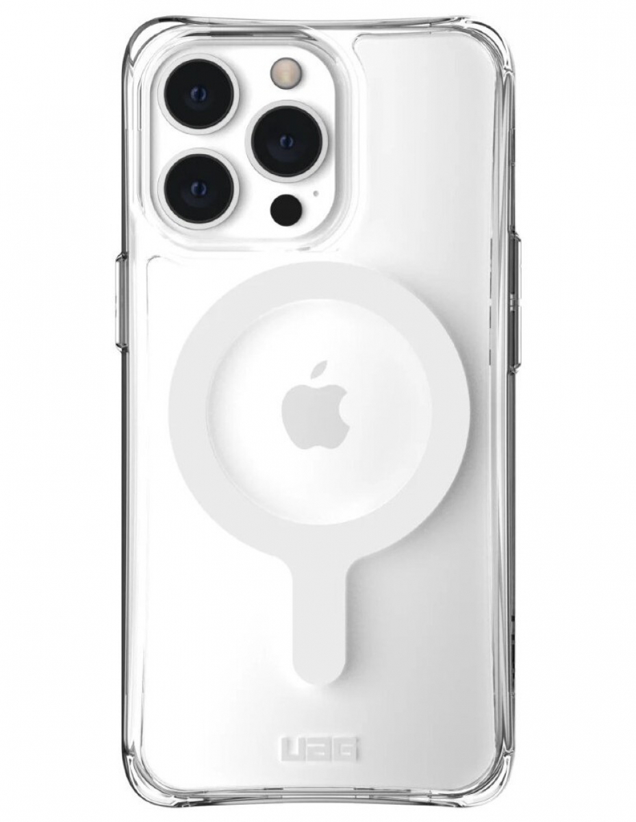 Чехол с поддержкой MAGSAFE Uag Plyo для iPhone 13 Pro 6.1" прозрачный (Ice)