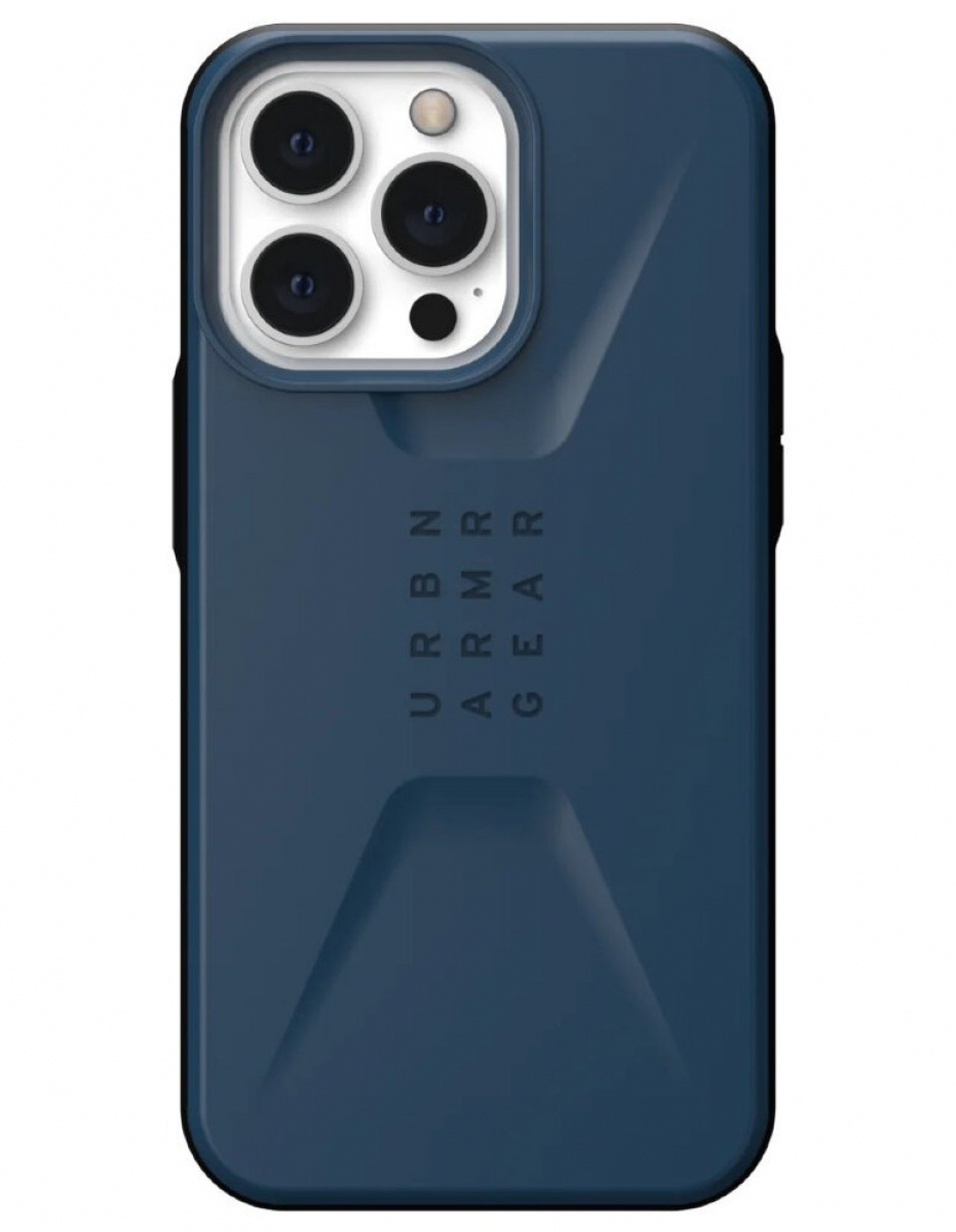 Чехол Uag Civilian для iPhone 13 Pro 6.1" темно-синий (Mallard)