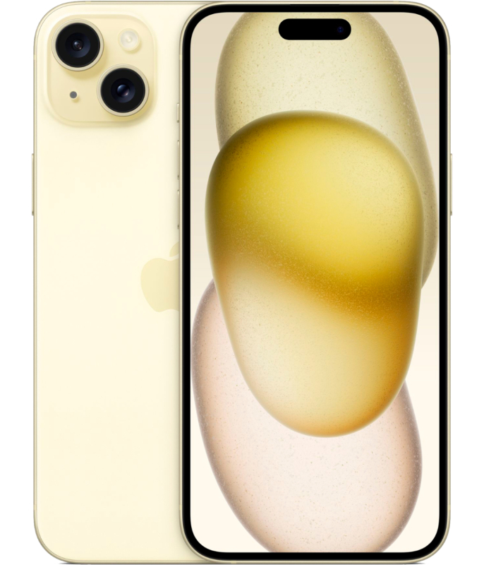 Смартфон Apple iPhone 15 Plus 128Гб (Желтый)