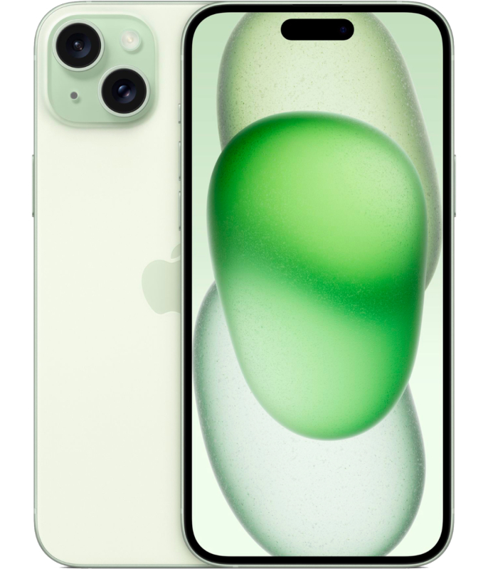 Смартфон Apple iPhone 15 Plus 256Гб (Светло-зелёный)
